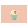 Bakje - Ijs - Aardbei - Roze Placemat vinyl groot -zzsfeer1_Kitchenyeah-website