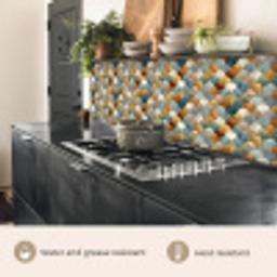 Schubvorm - Aardetinten - Metallic - Glans keuken achterwand 2 middel 871 -usp_EN