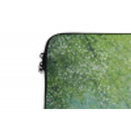 Bootje - Water - Bladeren - Bloesems laptophoes neopreen klein -detail