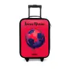Voetbalvibes - Verf - Blauw - Rood Kinderkoffer - Zwart klein -3d