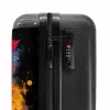 Astronaut omringd door graffiti NBS - Handbagage koffer - Kinderen Unisex middel -slot