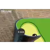 Avocado - Groen - Speels Placemat vinyl groot -closeup