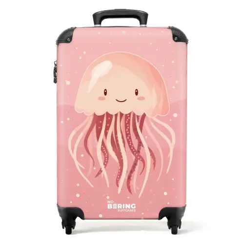 Klaske kwal Koffer - NBS - Handbagage middel -productfoto_recht