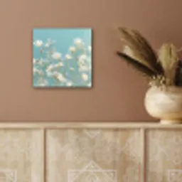 Stengels - Bloemen - Lucht - Wit aluminium wit klein -sfeer4
