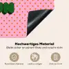 Yes fun - Groen - Roze - Stippen Inductie beschemer met haakjes klein -ky-onderkant-de