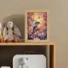 IJsvogel - Sprookjesbos - Roze - Bloemen Light Box met kabel klein -sfeer2_kind