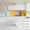 Kameleon - Kauwgom - Kleurrijk keuken achterwand 2 middel -sfeer4_NL