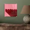 Dream - 3D - Rood - Roze plexiglas 5mm klein -sfeer3