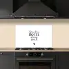Quotes - Spreuken - Oma - Grandma's hotel always open keuken achterwand spatscherm klein -sfeer1