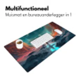 bergen-ruimte-planeten-astronaut Muismat XXL klein -sfeer4