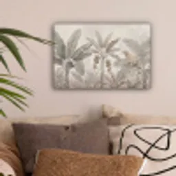 Natuur - Jungle - Ringstaartmaki - Bruin canvas 2cm klein -sfeer1