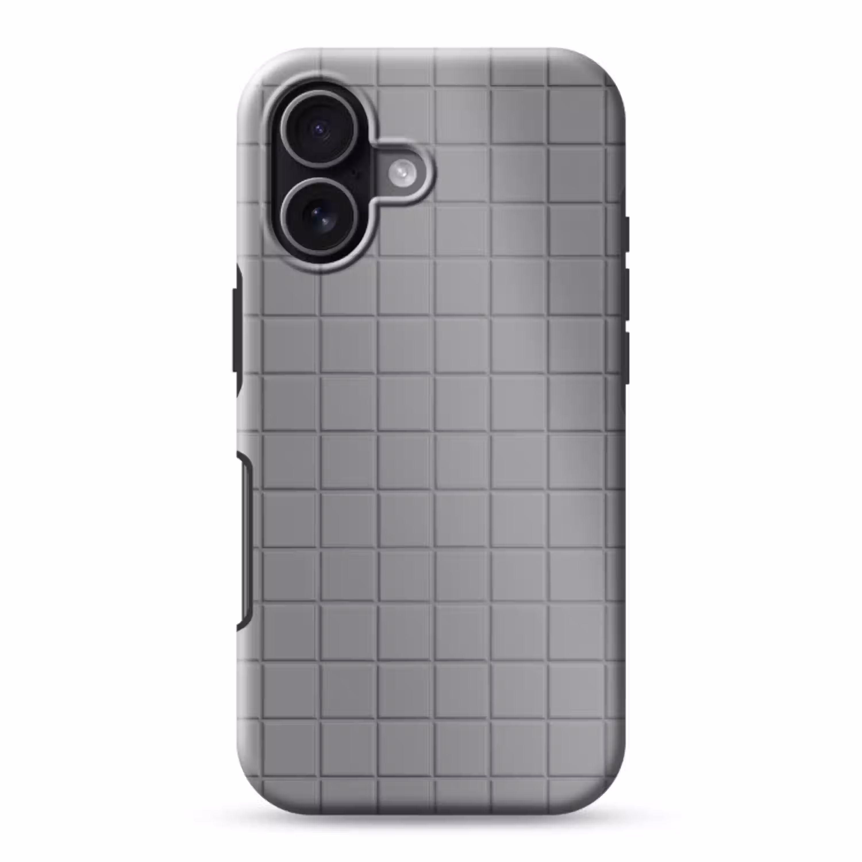 Modern - Patroon - Grijs Toughcase MagSafe Apple iPhone 17 klein 1017 -3d