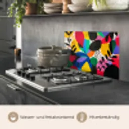 Vormen - Stippen - Kleurrijk keuken achterwand spatscherm klein -usp_DE