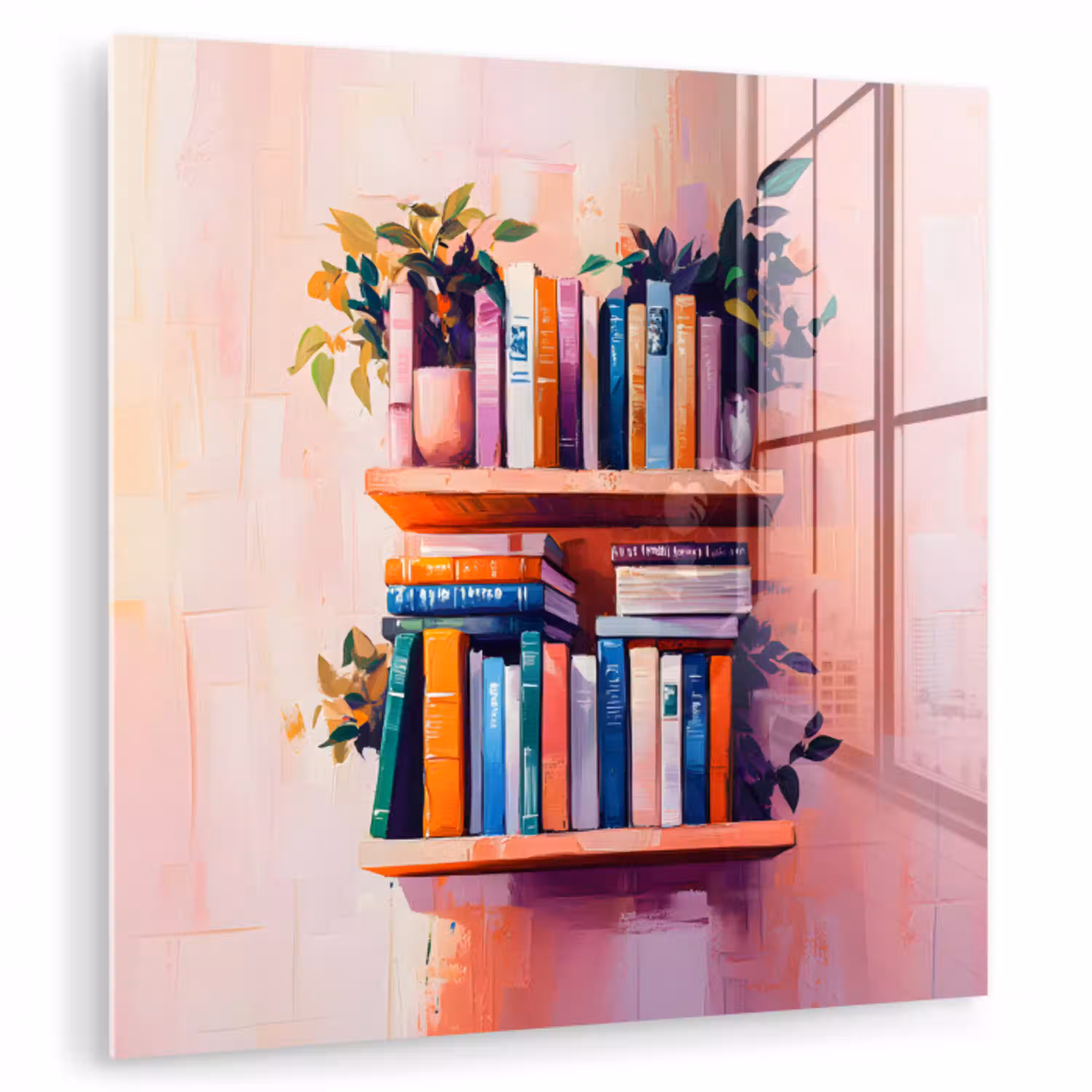 Planken - Boeken - Bladeren plexiglas 5mm klein -zzzproduct_nieuw
