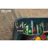 Kruiden - Specerijen - Lepels Placemat vinyl groot -closeup