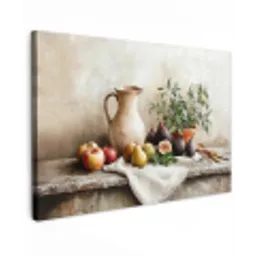 Fruit - Kruiden - Landelijk Tuinposter op houten frame 2 cm dik klein -3d