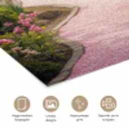 Kersenbloesem - Natuur - Sakura - Pad - Japanse tuin poster papier klein -closeup_NL