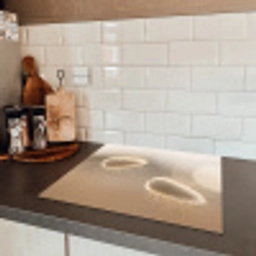 Hazestaartgras - Graanharen - Zonlicht Inductie beschermer vinyl 3mm middel -sfeer3