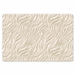 Zebra - Patroon - Beige Placemat vinyl groot 368 -zzsfeer1_Kitchenyeah-website