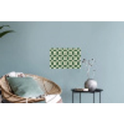 Tegel - Klassiek - Groen Muursticker klein 286 -plant