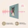 Kat - Zwart - Koffie - Minimalistisch PET vilt klein -USP_NL