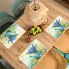 Lavendelbloemen - Quote - Gieter Placemat vinyl groot -zzsfeer5_Kitchenyeah-website