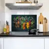 Kruiden - Lepels - Kleurrijk Inductie beschemer met haakjes klein -sfeer2