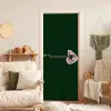 BLAH BLAH BLAH - Mond - Groen deurposter klein -sfeer2