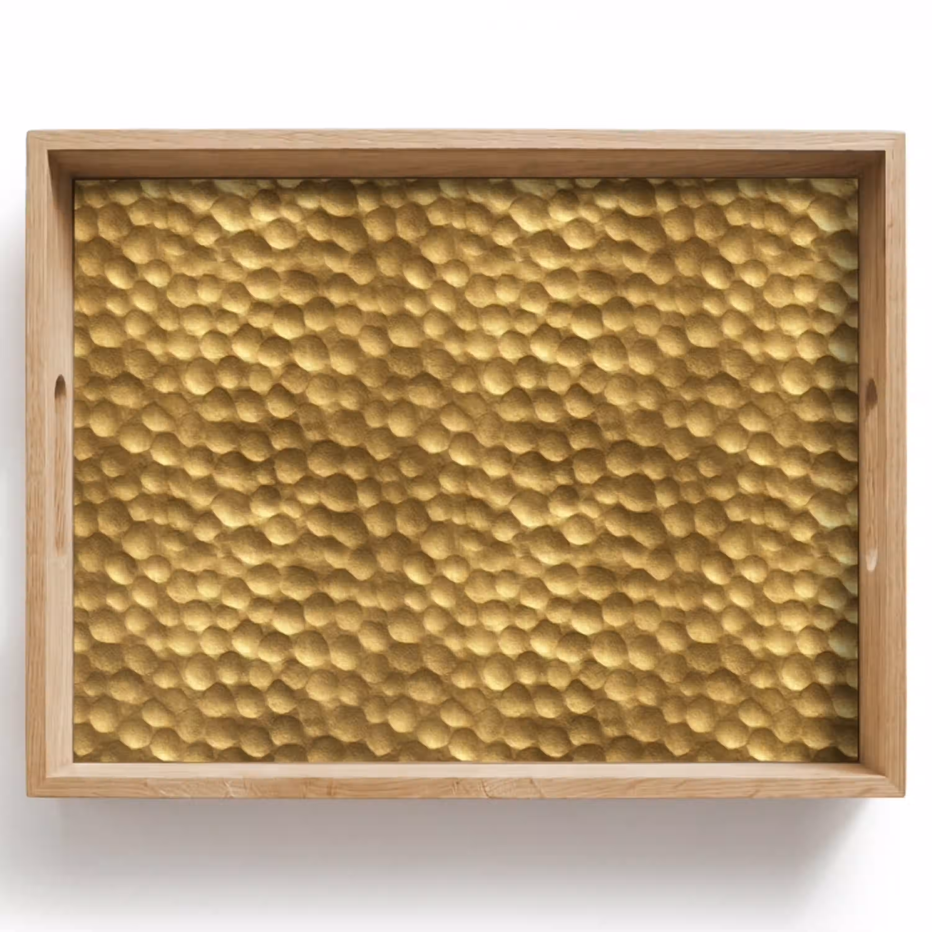 Metaal - Dynamisch - Goud Dienblad Rechthoek middel 911 -z3d_shopping