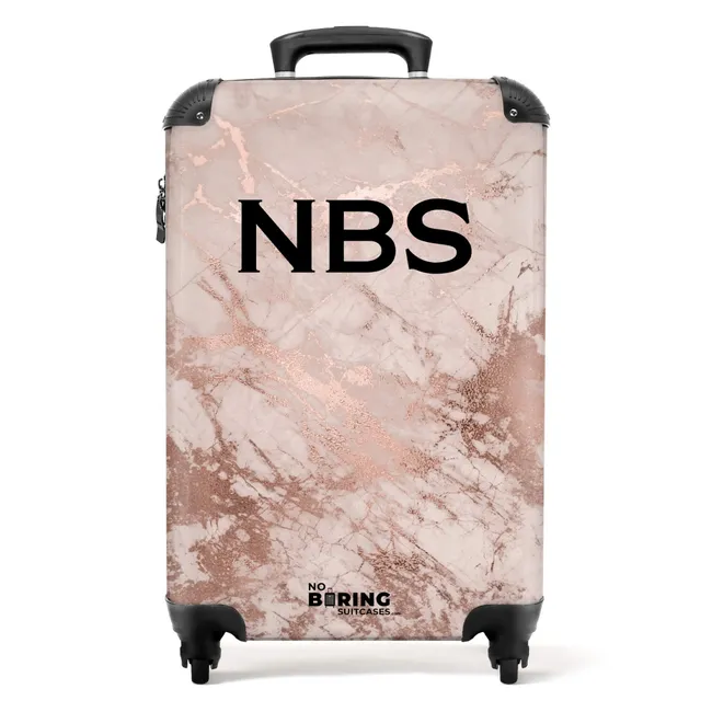 Suitcase - Rosa Marmor