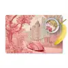 City - Car - Pink Placemat vinyl groot -zzzproduct_Kitchenyeah-website