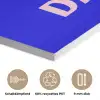 Blauw - Daddy's - Blokletters PET vilt klein -closeup_DE
