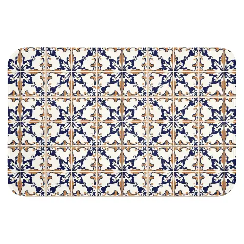 Klassiek - Patroon - Kleurrijk Badmat klein 997 -3d