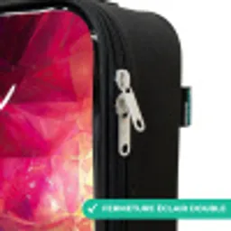 Symbolen - Game - Kleurrijk Kinderkoffer - Zwart klein -rits_FR