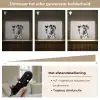 Zonnebril - Dalmatiër - Wijnglas - Tong Light Box met batterij (Wandlamp) middel -USP_dimbaarNL