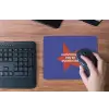 Slow down you're doing fine - Ster - Blauw muismat rubber klein -toetsenbord
