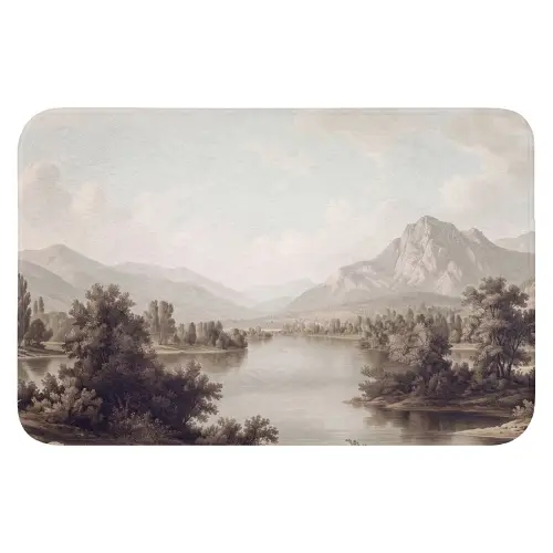 Klassiek - Landschap - Sereen WCmat klein -3d