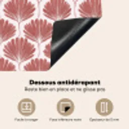 Waaier - Motief - Terra Inductie beschermer vinyl 3mm middel 274 -usfeer4_FR