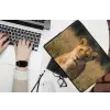 Leeuwin - Gras - Geel laptophoes neopreen klein -bureau