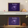 Monster - Paars - Ruimte Light Box met batterij (Wandlamp kind) middel -sfeer3_kind