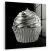 Cupcake - Luxueus - Zilver plexiglas 5mm klein -zzzproduct_nieuw
