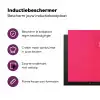 Schepijs - Roze - Hoorntje Inductie beschermer vinyl 3mm klein -zzzzzzz-cc-usp