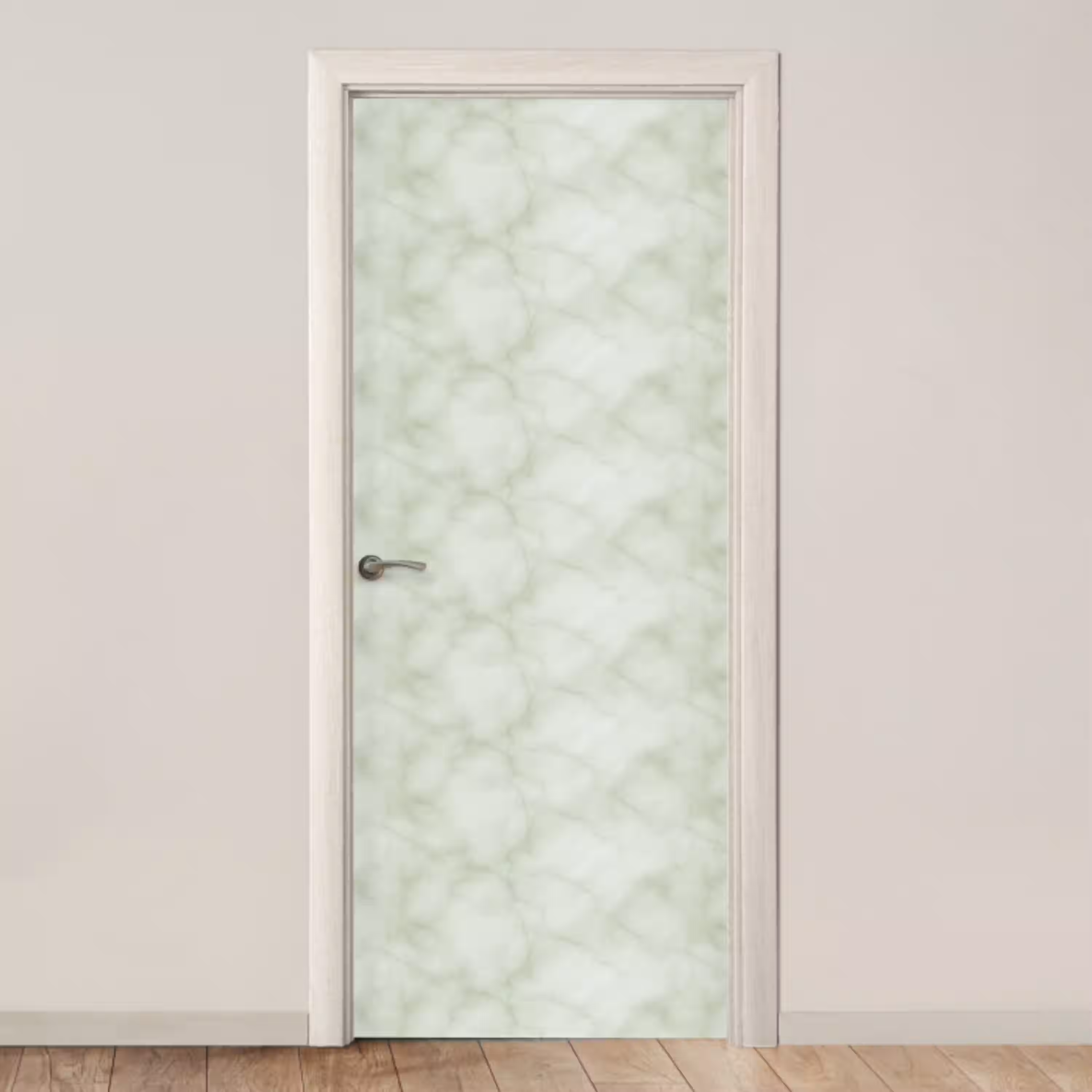 Groen - Marmer - Aders deurposter klein 289 -3d_beige