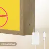 Dream big - Geel - Grafisch Light Box met batterij (Wandlamp) middel -USP_websiteoplaadbaarNL