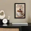 More espresso - Koffie - Eend fotolijst zwart zonder passe partout klein -sfeer1