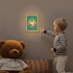 Dino - Groen - Planeet Light Box met kabel klein -sfeer4a_kind