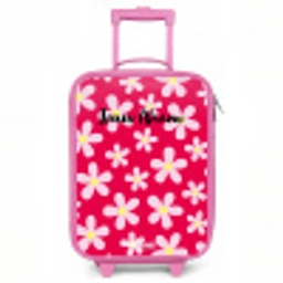Madeliefjesmania hotpink Kinderkoffer - Roze klein -3d