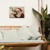 Kerstman - Rendier - Kerst - Christmas tuinposter los doek klein -sfeer7