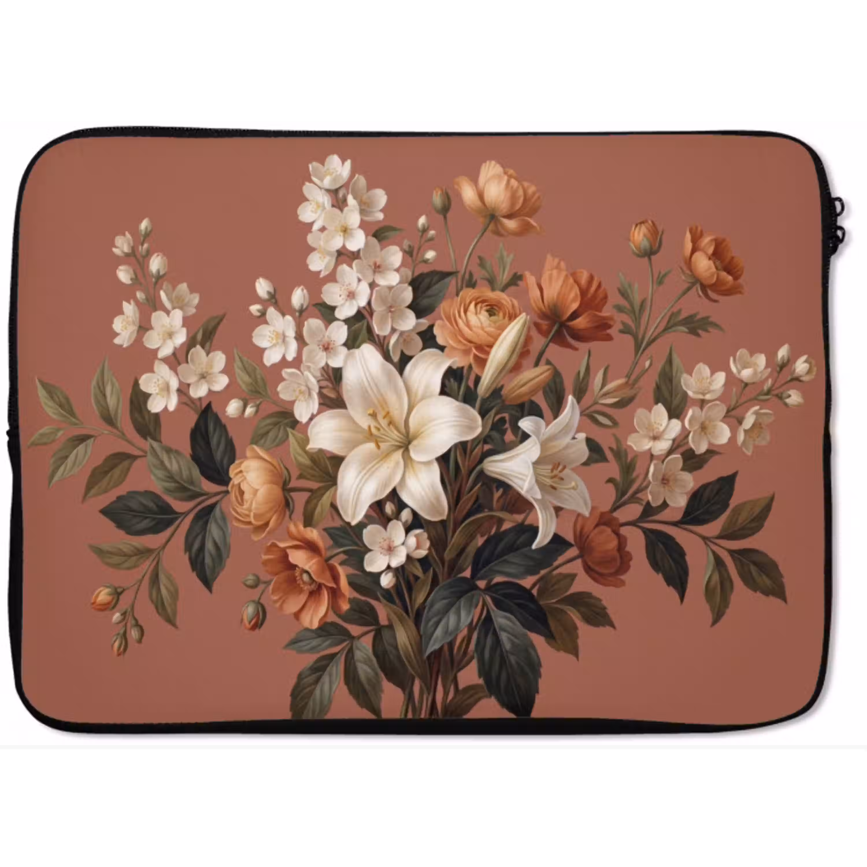 Boeket - Retro - Kleurrijk laptophoes neopreen klein -zkaufland3dotto