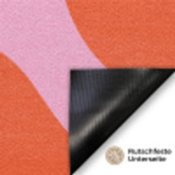 Vlekken - Rood - Roze - Patroon - Minimalistisch Deurmat klein -antislip_DE